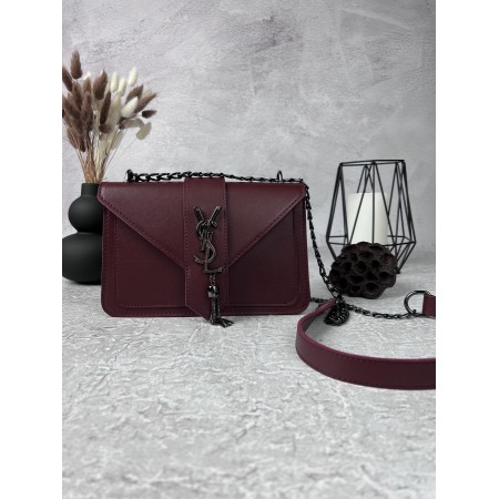 Сумка YSL burgundy ????