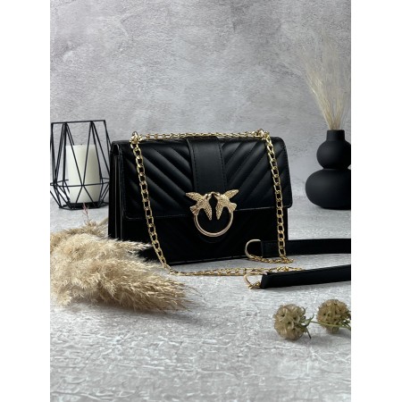Сумка PINKO black діагональ