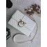Сумка PINKO white діагональ ????
