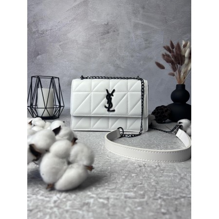 Сумка YSL white nickel ????