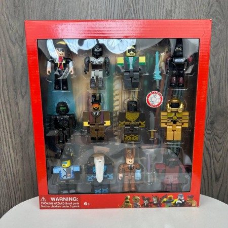 Большой набор игровых фигурок Roblox в коробке, игровые фигурки человечки Роблокс 12 шт