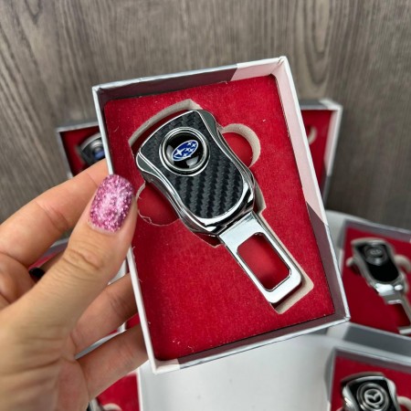 Заглушка перехідник ременя безпеки на подарунок у коробочці Toyota, BMW, Lexus, Mazda, Nissan, Subaru KIA
