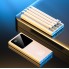 Power bank повер банк 20000 mah с быстрой зарядкой 66W , павербанк с встроенными кабелями для зарядки Белый