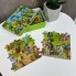 Детские пазлы развивающие Plants vs Zombies в металлической коробочке, пазлы для детей Растения против Зомби