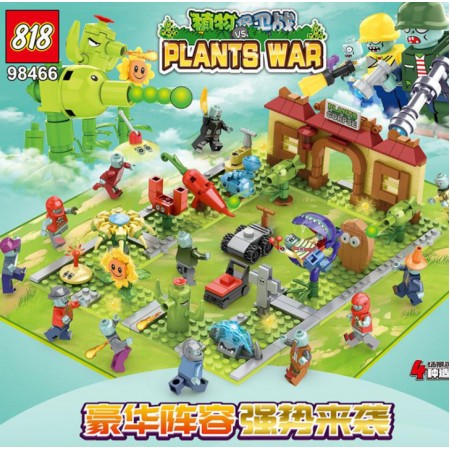 Детский конструктор Растения против Зомби 98466 лего Plants vs Zombies фигурки 458 дет