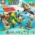 Большой детский конструктор Растения против Зомби JX90090 лего Plants vs Zombies фигурки 926 деталей