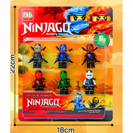 Фигурки герои лего набор Майнкрафт с оружием, набор фигурок в коробочке Minecraft Ninjago