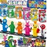 Набор игровых фигурок лего в коробке Радужные Друзья 6 шт, фигурки Rainbow Friends персонажи герои конструктор