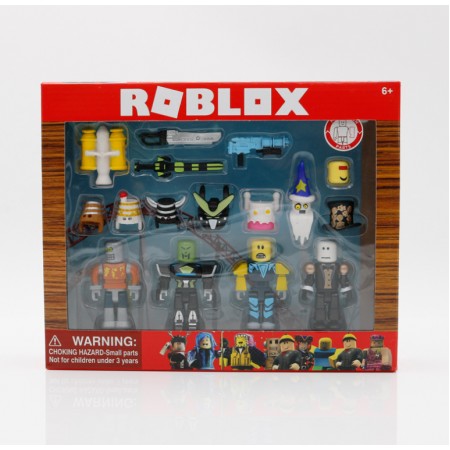 Набор игровых фигурок Roblox в коробке, игрушечные герои персонажи Роблокс
