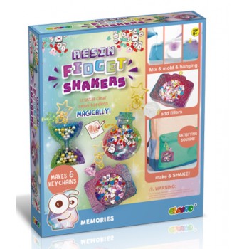 Творческий набор для создания брелков игрушек фигурок с эпоксидной смолой, набор для творчества рукоделия Время