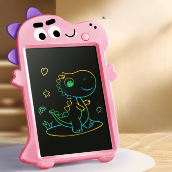 Детский планшет для рисования lcd, доска для художества детская динозавр 10 дюймов Розовый