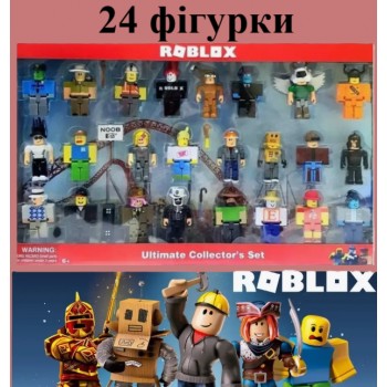 Большой набор фигурок Roblox с предметам, игрушечные фигурки Роблокс Ultimate Set 24 фигурки