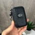 Автомобильный кожаный чехол брелок для ключей от машины, брелок сигнализации натуральная кожа