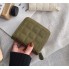 Маленький женский кошелек стеганный, мини портмоне на молнии
