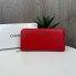 Женский кожаный кошелек стиль Шанель, качественный клатч в коробке Chanel