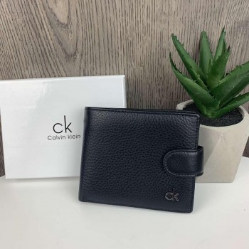 Мужской кожаный кошелек черный люкс Calvin Klein, мужское портмоне натуральная кожа Кельвин Кляйн Мужской кожаный кошелек черный люкс Calvin Klein, мужское портмоне натуральная кожа Кельвин Кляйн