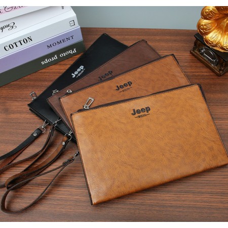 Большой мужской кошелек клатч барсетка Jeep Buluo