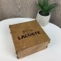 Кожаный мужской кошелек портмоне люкс качество стиль Лакоста Крокодил, мужское портмоне на магните Lacoste