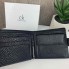 Мужской подарочный набор кожаный кошелек Calvin klein + ремень Кельвин Кляйн в подарочной коробке премиум