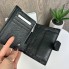 Мужской кожаный кошелек портмоне стиль Армани черный в коробке Armani