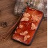 Женский кожаный кошелек с бабочками из натуральной кожи, Портмоне женское с тиснением бабочки