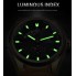 Мужские механические наручные часы Forsining GMT1218-2 Original коричневые