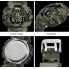 Оригинальные мужские спортивные часы SMAEL 8013 Bluetooth smart watch, наручные спорт часы умные камуфляжные Бежевый