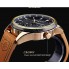 Мужские механические наручные часы Forsining GMT1218-2 Original коричневые