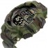 Мужские спортивные камуфляжные смарт часы SMAEL 8013 smart watch, наручные спорт часы военные армейские Зеленый камуфляж