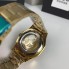 Мужские механические часы Winner GMT-1159 Gold золото,наручные часы Виннер скелетон Золото с черным