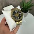 Мужские механические часы Winner GMT-1159 Gold золото,наручные часы Виннер скелетон Золото с черным