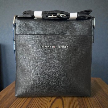 Мужская кожаная сумка планшетка стиль Томми. Сумка-планшет из натуральной кожи