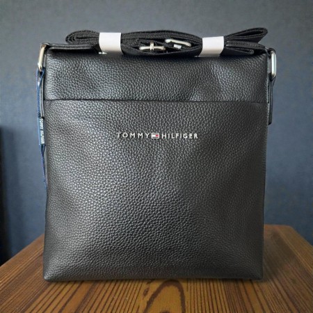 Мужская кожаная сумка планшетка стиль Томми. Сумка-планшет из натуральной кожи