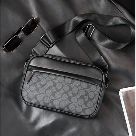 Мужская сумка барсетка повседневная стиль Coach через плечо