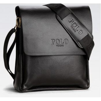 Сумка-планшет чоловіча Polo екошкіра, чоловіча сумка через плече шкіряна барсетка планшетка Поло