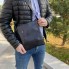Модна чоловіча шкіряна сумка-планшетка через плече