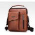 Небольшая мужская сумка планшетка Jeep полевая | Качественная городская сумка для документов барсетка Светло-коричневый