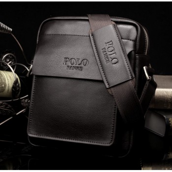 Мужская сумка планшетка Polo эко кожа, мужская сумка-планшетка через плечо Поло