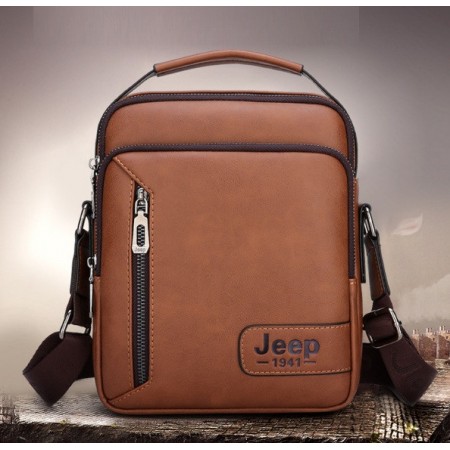 Качественная мужская сумка планшетка Jeep 1941 повседневная, стильная городская сумка Джип барсетка