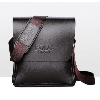 Сумка-планшет чоловіча Polo екошкіра, чоловіча сумка через плече шкіряна барсетка планшетка Поло