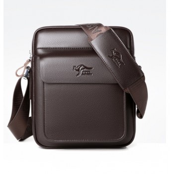 Мужская сумка планшетка Кенгуру сумка-планшетка на плечо для мужчин Коричневый