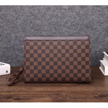 Мужской клатч сумка вместительный стильный, мужская сумка клатч барсетка Коричневый