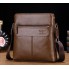 Якісна чоловіча сумка планшетка Кенгуру, сумка-планшет на плече для чоловіків Світло-коричневий
