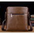 Якісна чоловіча сумка планшетка Кенгуру, сумка-планшет на плече для чоловіків Світло-коричневий