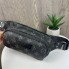 Мужская поясная сумка барсетка стиль Луи Витон, сумка-бананка на грудь черная Louis Vuitton