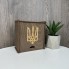 Мужской кожаный ремень автомат черный