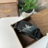 Мужской кожаный поясной ремень автомат стиль Армани Armani черный
