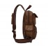 Мужская сумка рюкзак на грудь Коричневый