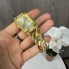 Женские наручные часы браслет Caldi золотистые