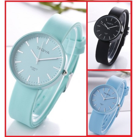 Силиконовые женские часы